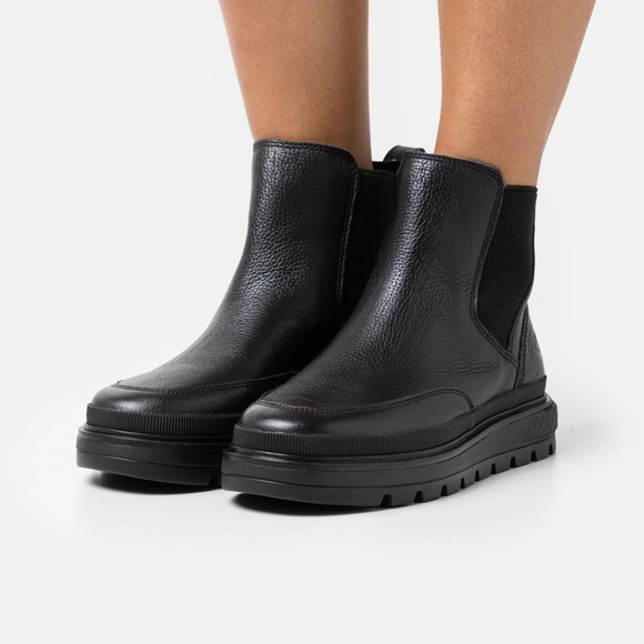 Timberland WOMEN'S RAY CITY CHELSEA Platform Ankle Boots - Timberland ReBOTL - Picture 2 of 7